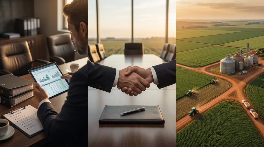 venda de empresas agrícolas